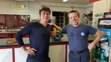 RICCARDO SCAMARCIO ﻿UN FAMOSO NOSTRO CLIENTE - OFFICINA SCHIAVONE